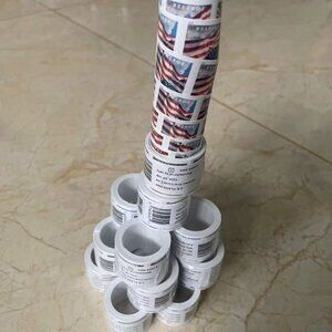 1000 forever stamps of 2024 Mail U.S.A. Flag Postage
